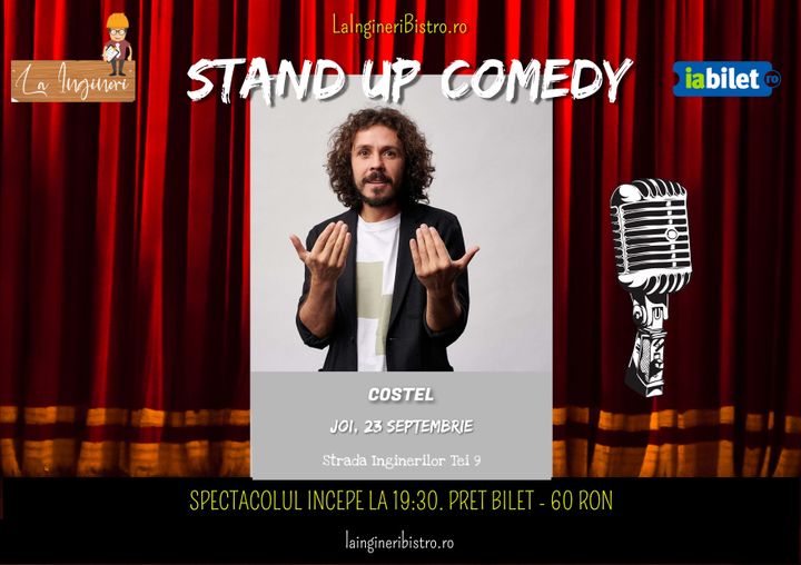 Stand up One man show marca Costel
