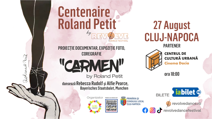 Cluj-Napoca: Carmen by Roland Petit “Centenaire Roland Petit” - Dans neoclasic, clasic și contemporan