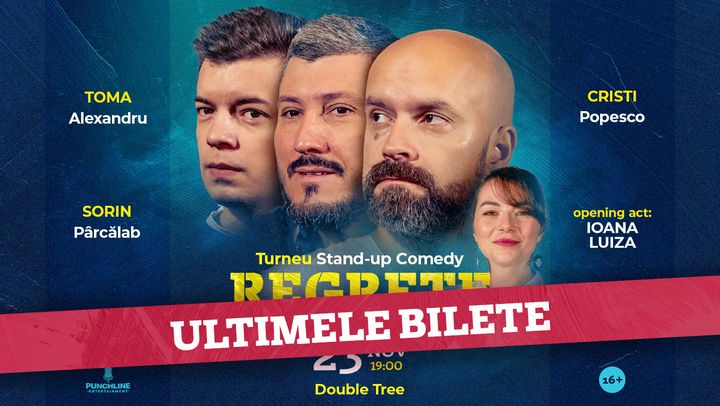 Sighisoara: Stand-up Comedy cu Toma, Cristi & Sorin Pârcălab