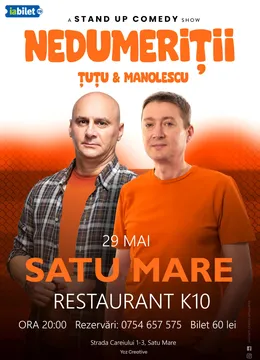 Satu Mare: Stand-up Comedy - Dan Tutu si Cristi Manolescu