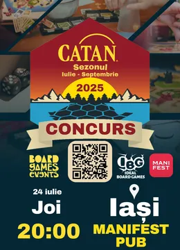 Iasi: Concurs de Catan @ Board Games Events