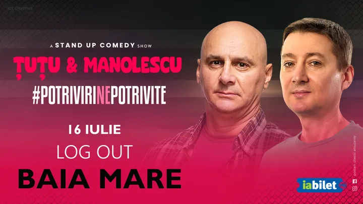 Baia Mare: Stand-up Comedy - Dan Tutu & Cristi Manolescu