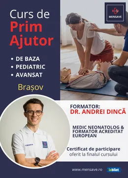 Brasov: Cursuri de prim ajutor cu MENSAVE