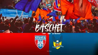 Baschet: CSA Steaua Sharks – CSU Sibiu