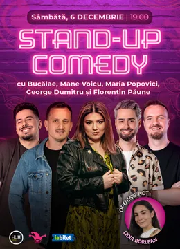 he Fool: Stand-up comedy cu Bucălae, Mane Voicu, Maria Popovici, George Dumitru și Florentin Păune