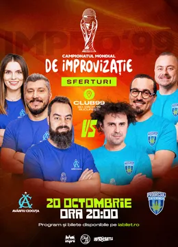 Avântu Ciocuța vs. Progresul Caterinca | Sferturi Meci 3 | Impro Show la Club99