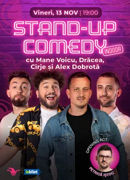 The Fool: Stand-up comedy cu Mane Voicu, Drăcea, Cîrje și Alex Dobrotă
