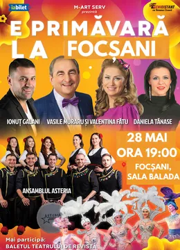 Focsani: E primavara la Focsani!