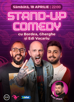 The Fool: Stand-up comedy cu Bordea, Gherghe și Vacariu