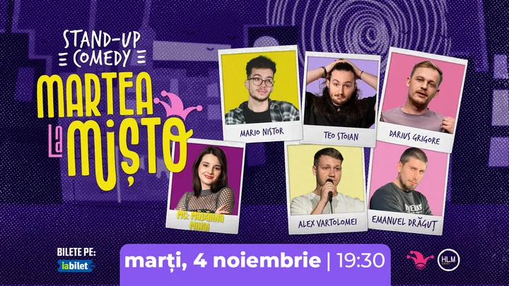 The Fool: Marțea la Mișto cu Mario Nistor, Teo Stoian, Darius Grigorie, Alex Vartolomei și Emanuel Drăguț
