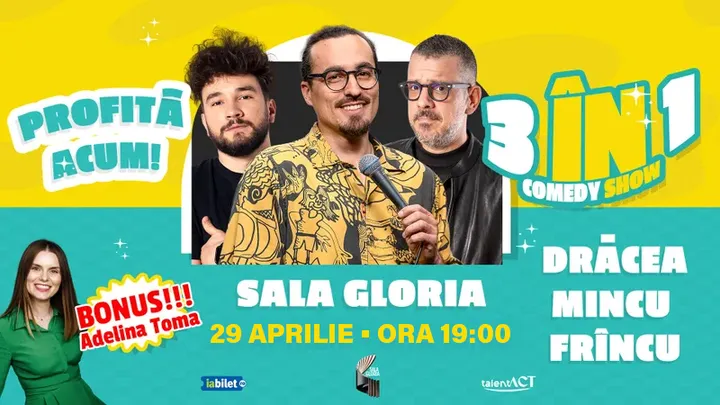 Drăcea - Mincu - Frîncu 3 ÎN 1 Comedy Show