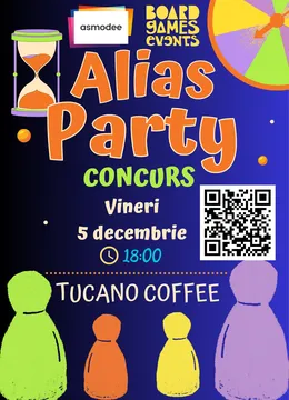 Iasi: Concurs de Alias Party @Board Games Events
