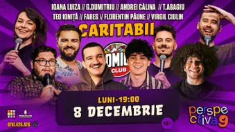 Show de stand-up caritabil cu Perspectiva 9 la ComicsClub!
