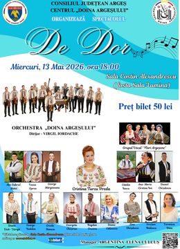 Pitești: Spectacol „De Dor”