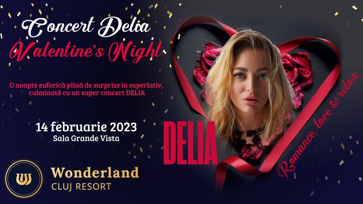 Cluj-Napoca: Concert Delia - Valentine's Night