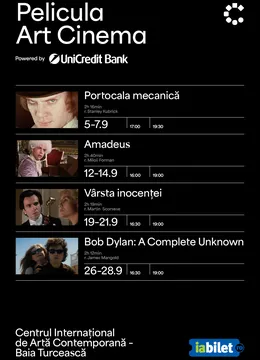 Iasi: Pelicula Art Cinema - Septembrie