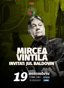 The Coffee Shop Music | Mircea Vintilă – Invitat Jul Baldovin