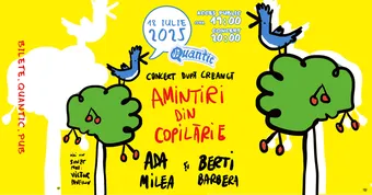 Concert Amintiri Din Copilarie după Creangă cu: Berti Barbera & Ada Milea