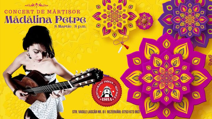 Concert de martisor - Madalina Petre