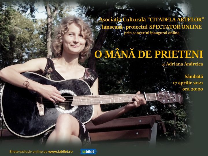 Concert Adriana Andreica:  O mână de prieteni (Standard)