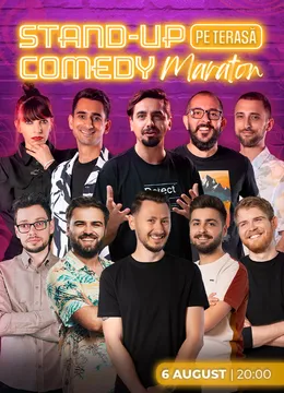 The Fool: Stand-up Comedy Maraton pe terasă cu: Natanticu, Gherghe, Teodora Nedelcu, Dobrotă, Florin Gheorghe, Claudiu Popa, Edi Vacariu, Tudor Costina, Paul Szabo și Gabriel Dumitriu