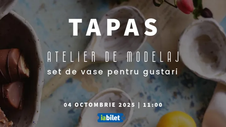 Cluj-Napoca: Tapas - atelier de modelat vase pentru gustari