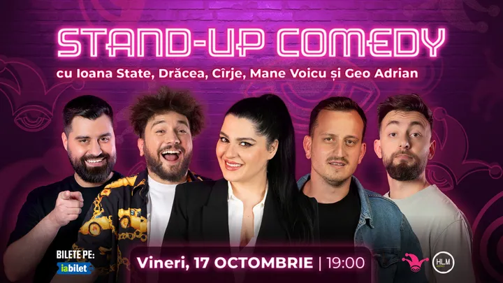The Fool: Stand-up comedy cu Mane Voicu, Drăcea, Cîrje, Ioana State și Geo Adrian