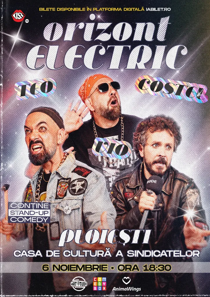 Ploiești: Teo, Vio și Costel - Orizont Electric | Stand Up Comedy Show