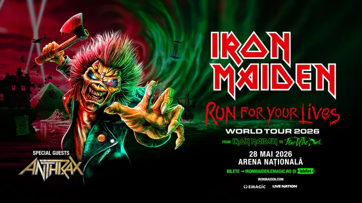 IRON MAIDEN - Run For Your Lives World Tour