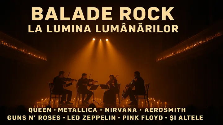 Balada Rock la lumina lumânărilor