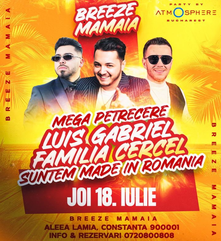 Mamaia: Mega Petrecere Breeze