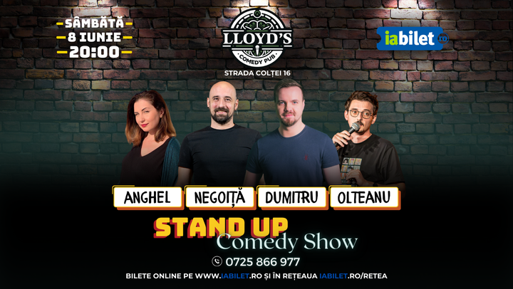 Stand-up comedy  cu Dumitru, Negoiţă, Olteanu & Anghel