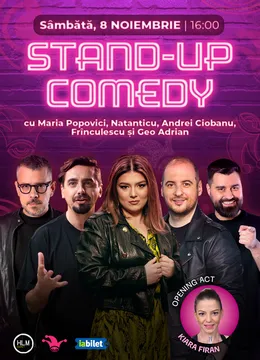 The Fool: Stand-up comedy cu Natanticu, Andrei Ciobanu, Maria Popovici, Frînculescu și Geo Adrian
