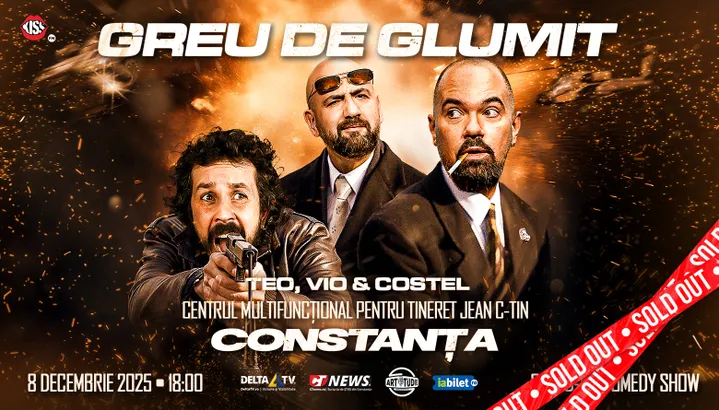 Constanța: Greu de glumit cu Teo, Vio și Costel | Stand Up Comedy Show