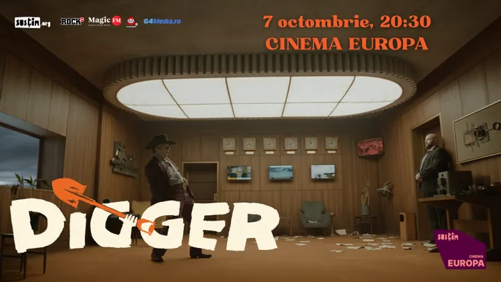 Proiecție „Digger”