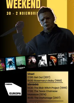 Halloween weekend - Vrăji, teroare și groază în stare pură