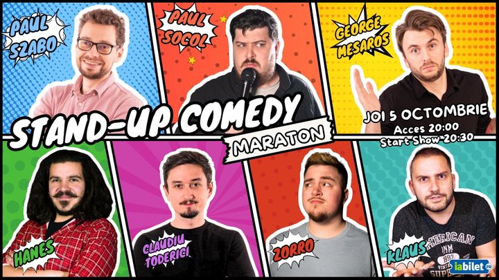Targu Mures: Stand-up Comedy Maraton @ Office Clubul Presei
