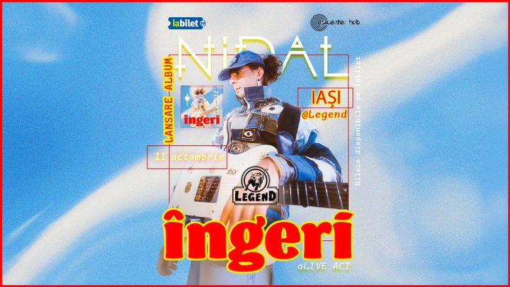 Iasi: Concert Nidal • Lansare de album: "Îngeri"