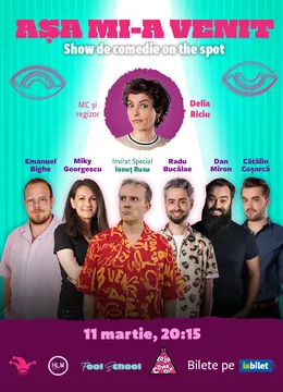 The Fool: Așa mi-a venit! | Show de comedie on the spot