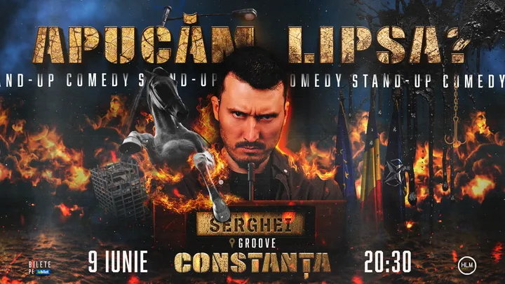 Comedy Point: Stand-Up Comedy politic cu Serghei - „Apucăm lipsa?” (LATE SHOW)