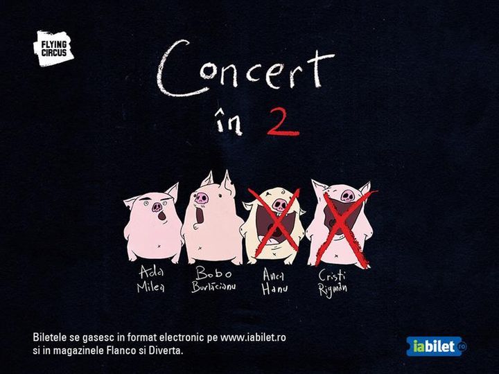Cluj Napoca: CONCERT | Concert în 2 Ada Milea și Bobo Burlăcianu