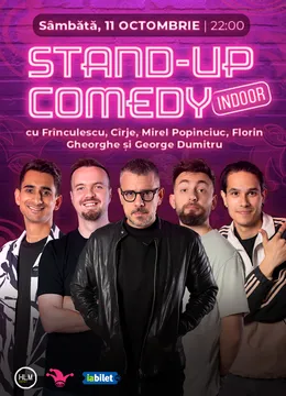 The Fool: Stand-up comedy cu Frînculescu, Cîrje, Popinciuc, Florin Gheorghe și George Dumitru