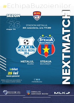 Metalul Buzău – CSA Steaua