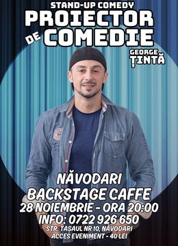 Navodari: Stand-up Comedy - Proiector de Comedie cu George Țintă