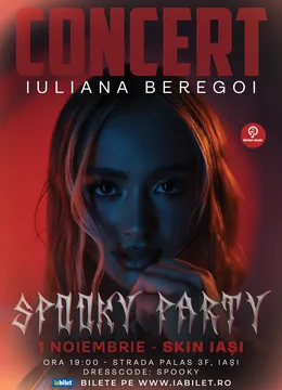 Iasi: Concert Iuliana Beregoi - Spooky Party