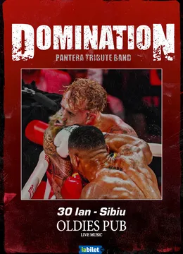 Sibiu: Domination - Pantera Tribute Band - Oldies Pub