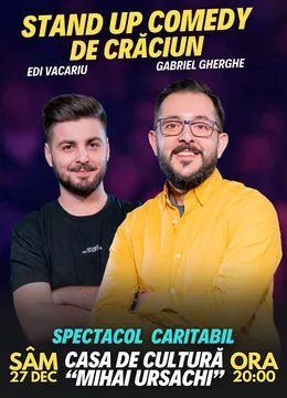 Iasi: Stand-up caritabil de Crăciun | Spectacol Filmat