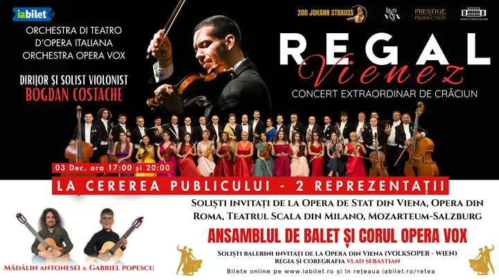 Timisoara: Regal vienez - Concert Extraordinar de Craciun - Show 2