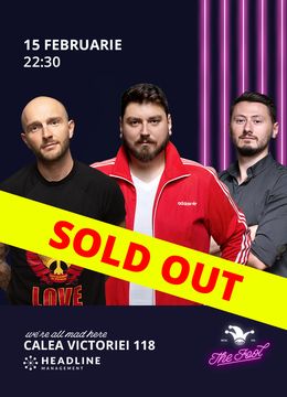 The Fool: Stand-up comedy cu Bordea, Micutzu și Claudiu