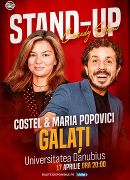 Galati: Costel și Maria Popovici - Stand Up Comedy - SHOW 2